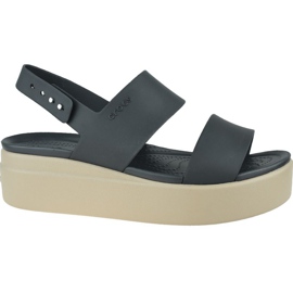 Crocs Brooklyn Low Wedge W 206453-07H navy blue