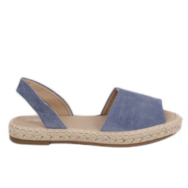 Blue 99-26A Blue espadrilles