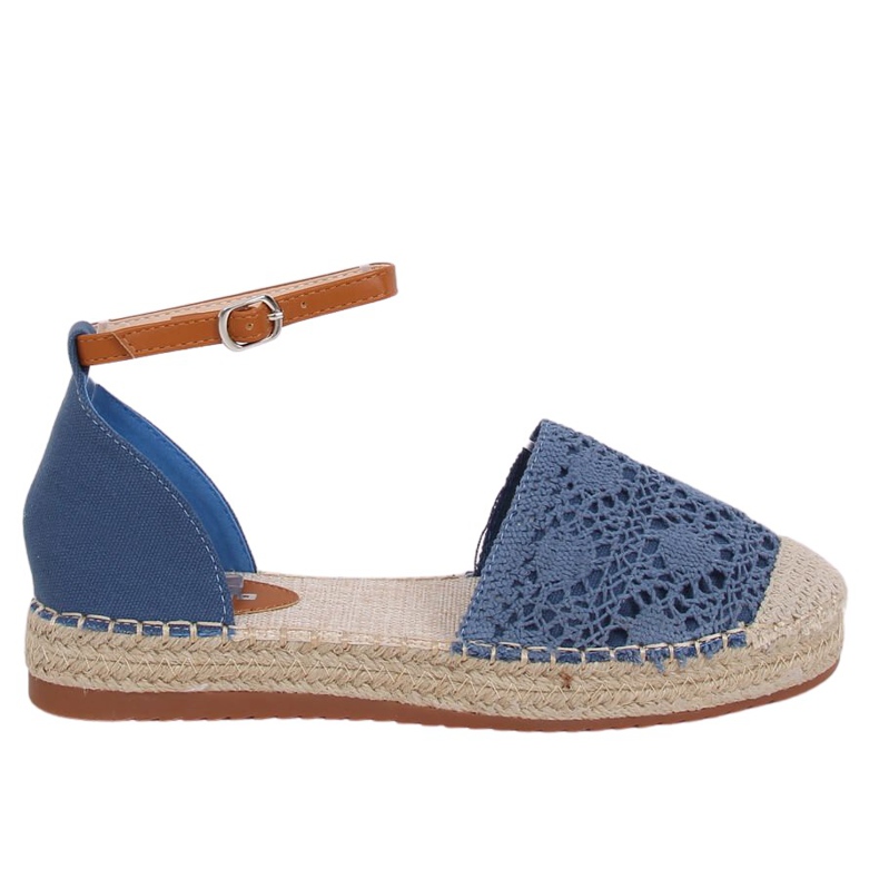 Espadrilles cut blue 3035 Blue Espadrilles cut blue 3035 Blue