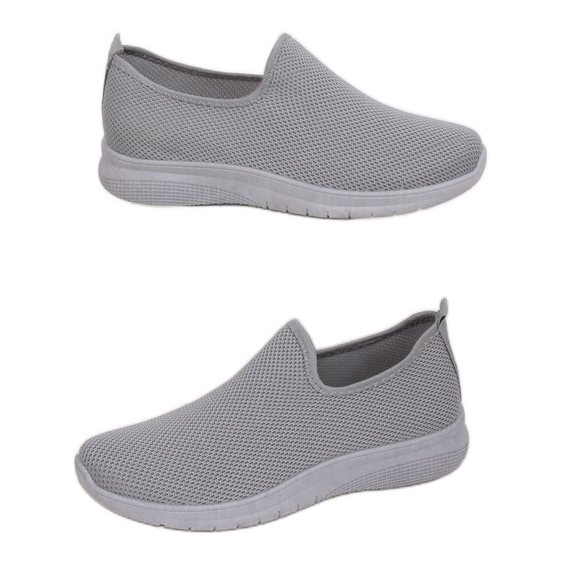 Gray sports shoes 7079 Gray II Quality grey