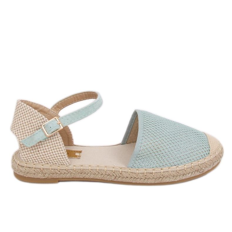 Mint women's espadrilles MB-64119 Green