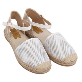 White women's espadrilles MB-64119 White