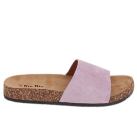 Purple PA-354 Purple cork soles