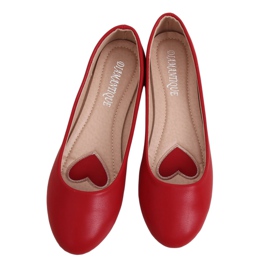 Red women's ballerinas YSD817 Red Red women's ballerinas YSD817 Red
