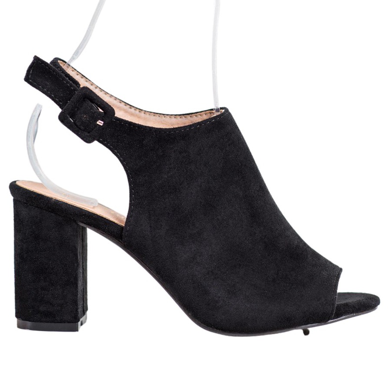 SHELOVET High-heeled sandals black