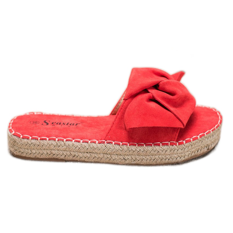Seastar Suede Espadrilles red