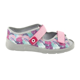 Befado children's shoes 969X149 pink grey multicolored