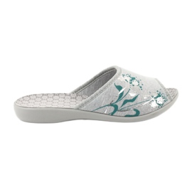 Befado women's shoes pu 254D100 grey green Befado women's shoes pu 254D100 grey green