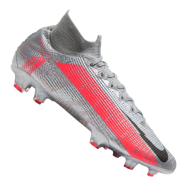 Nike Superfly 7 Elite Fg M AQ4174-906 soccer shoes multicolored grey
