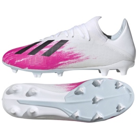 Adidas X 19.3 Fg M EG7132 football boots red white