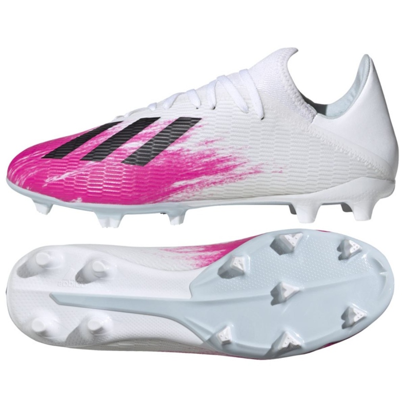 Adidas X 19.3 Fg M EG7132 football boots red white Adidas X 19.3 Fg M EG7132 football boots red white