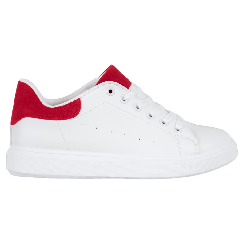 SHELOVET Casual Sport Shoes white red