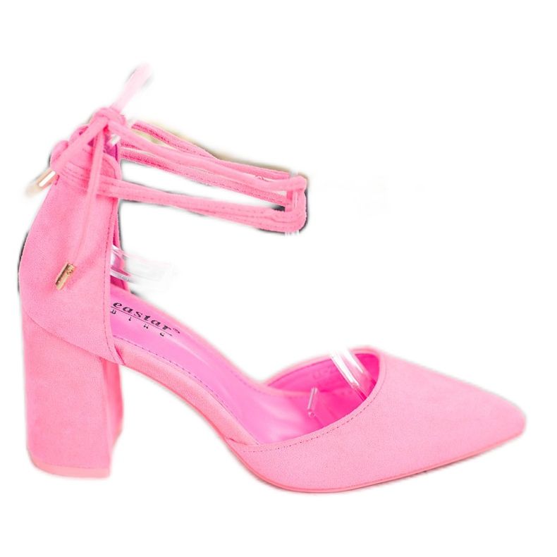 Seastar Tied Pink Pumps