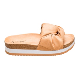 Seastar Casual Suede Slippers brown