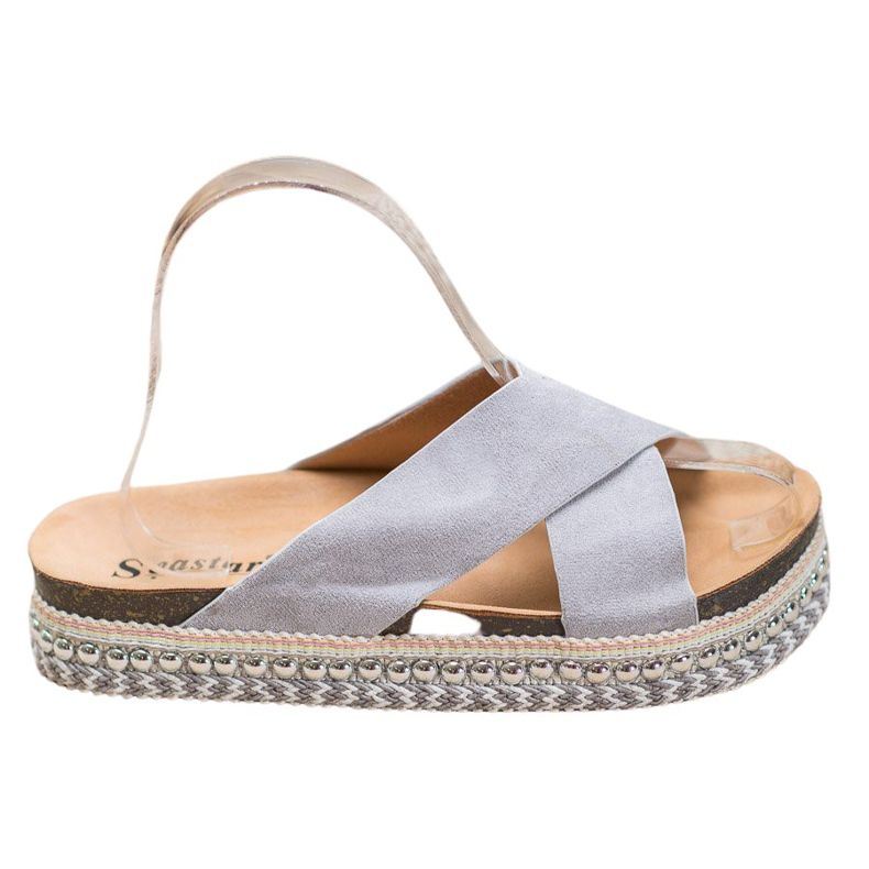 Seastar Comfortable Slippers On The Platform grey