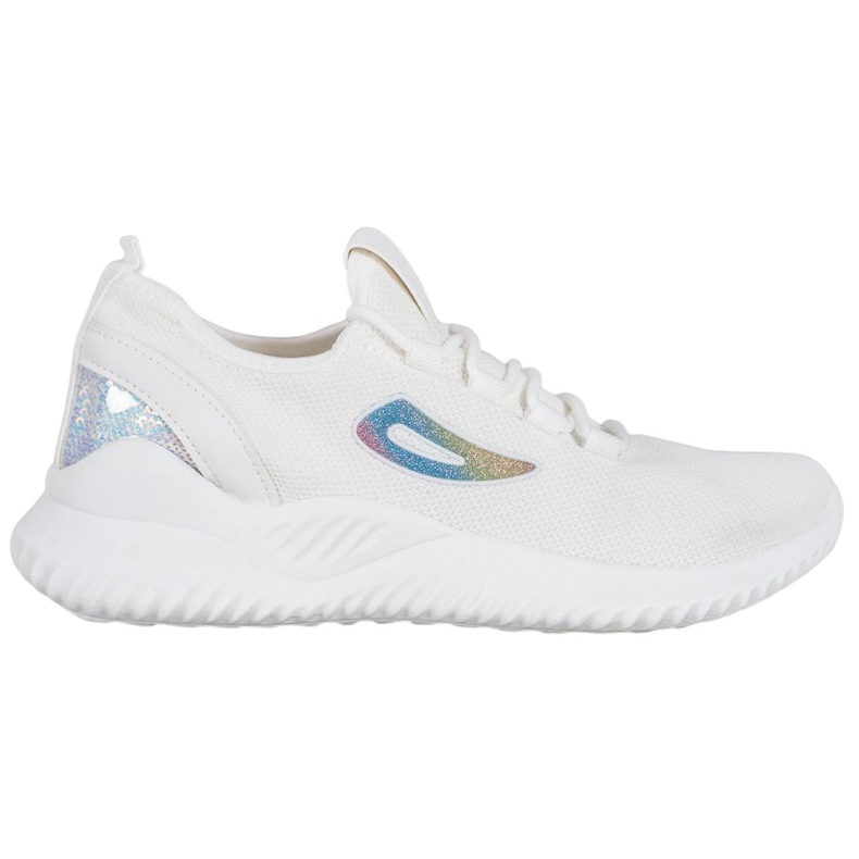 MCKEYLOR Sneakers With Sequins white