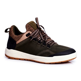 Men's Sport Shoes Big Star Khaki FF174278 brown green Men's Sport Shoes Big Star Khaki FF174278 brown green