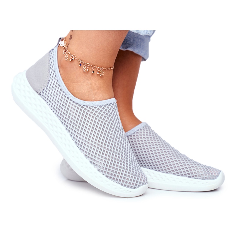 SEA Women's Sport Slip-on Shoes Gray Gestacio grey