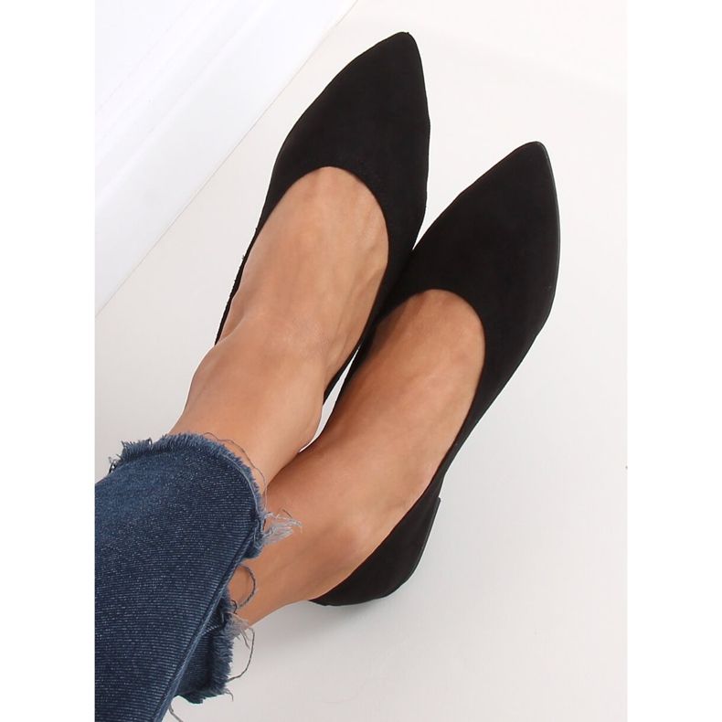 Black women's ballerinas NK19P Black Black women's ballerinas NK19P Black