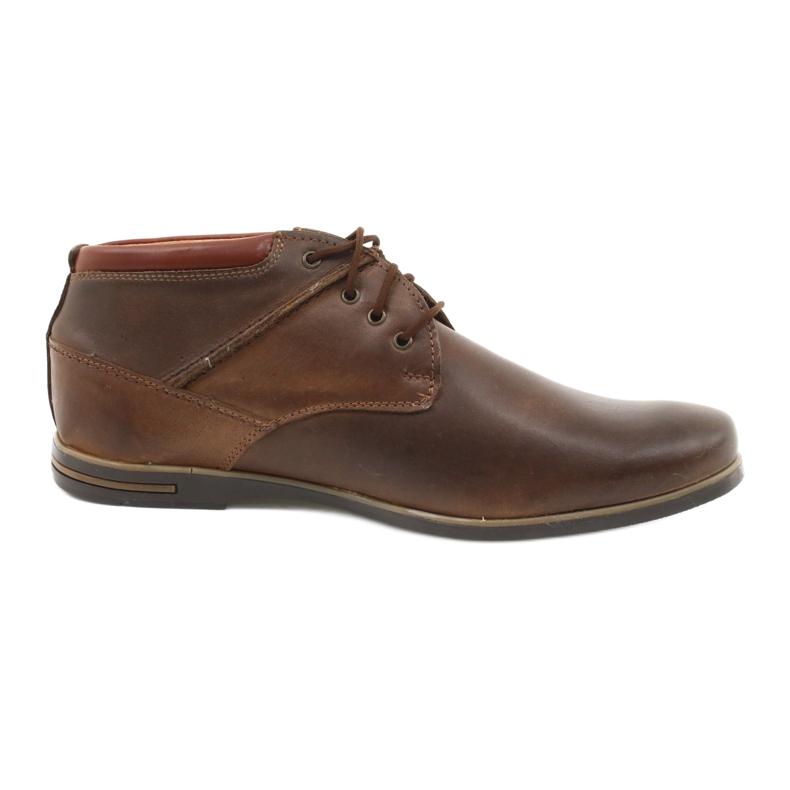 Gino Tuzzi Men's Brown Lace-up Shoes Gertrudo Leather