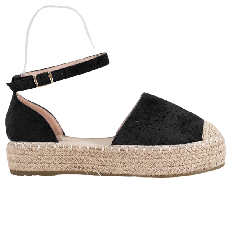 Seastar Openwork Espadrilles On The Platform black