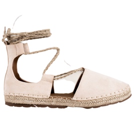 Seastar Suede Espadrilles With Binding brown