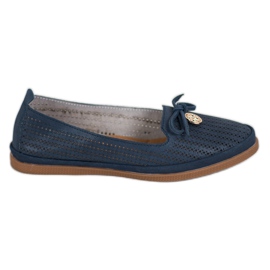 Stylish VINCEZA ballerinas navy blue Stylish VINCEZA ballerinas navy blue