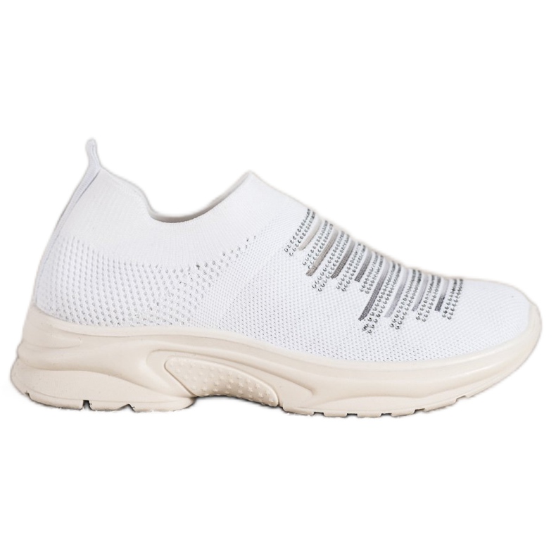 MCKEYLOR Slip-On Sneakers white grey