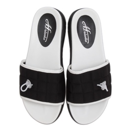 Black women's black slippers G-338 Black Black women's black slippers G-338 Black