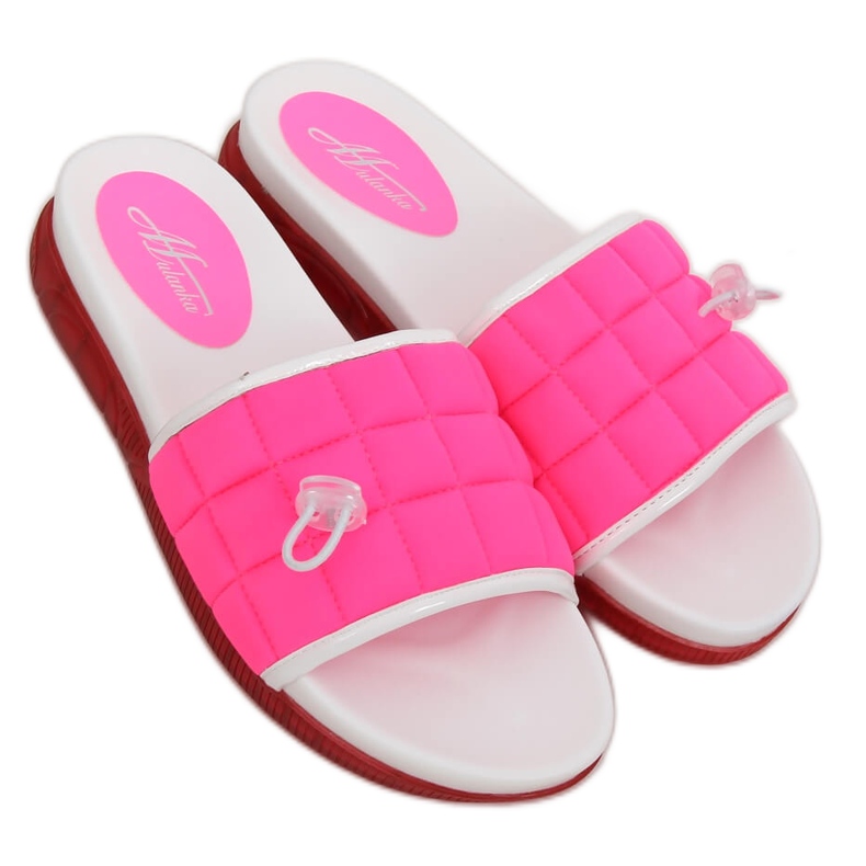 Women's fuchsia G-338 Fushia slippers pink
