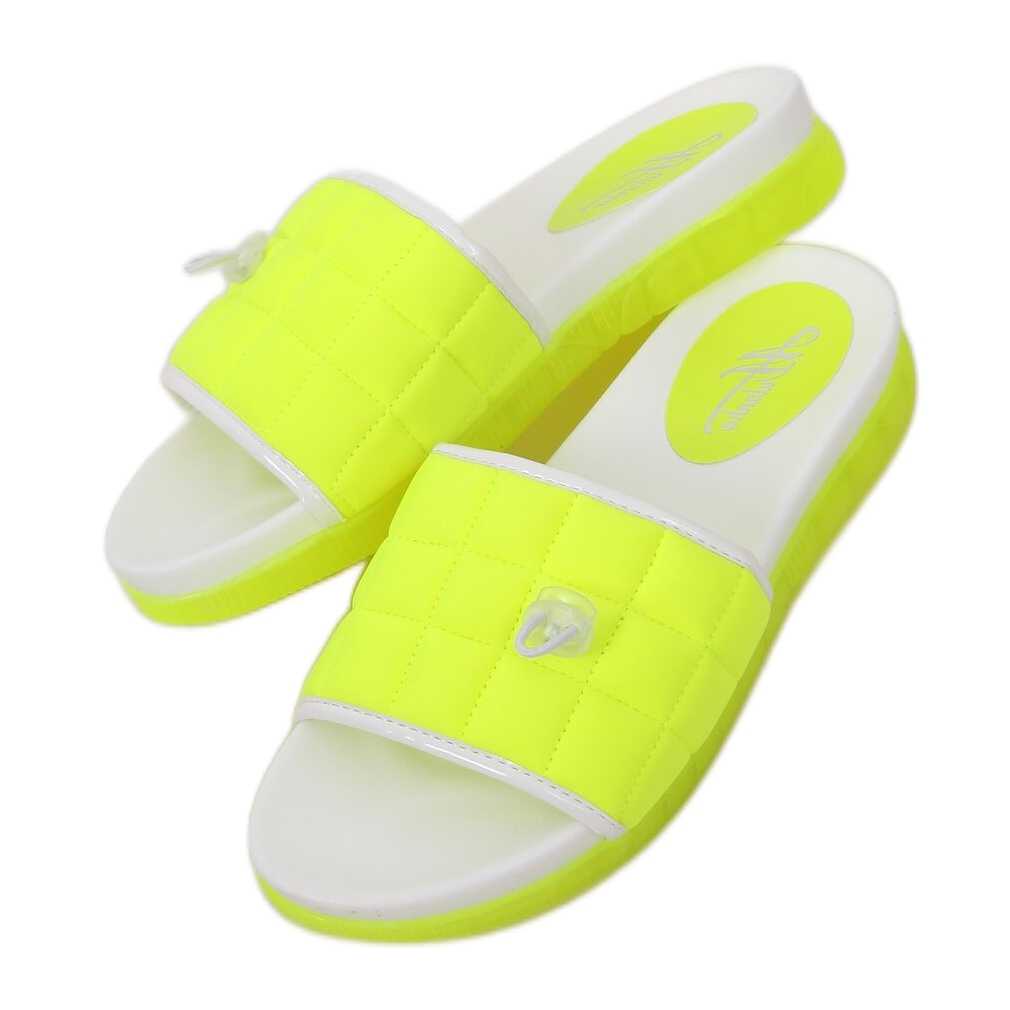 neon slippers