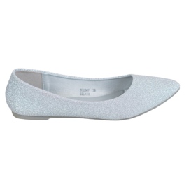 Seastar Glitter ballerinas grey