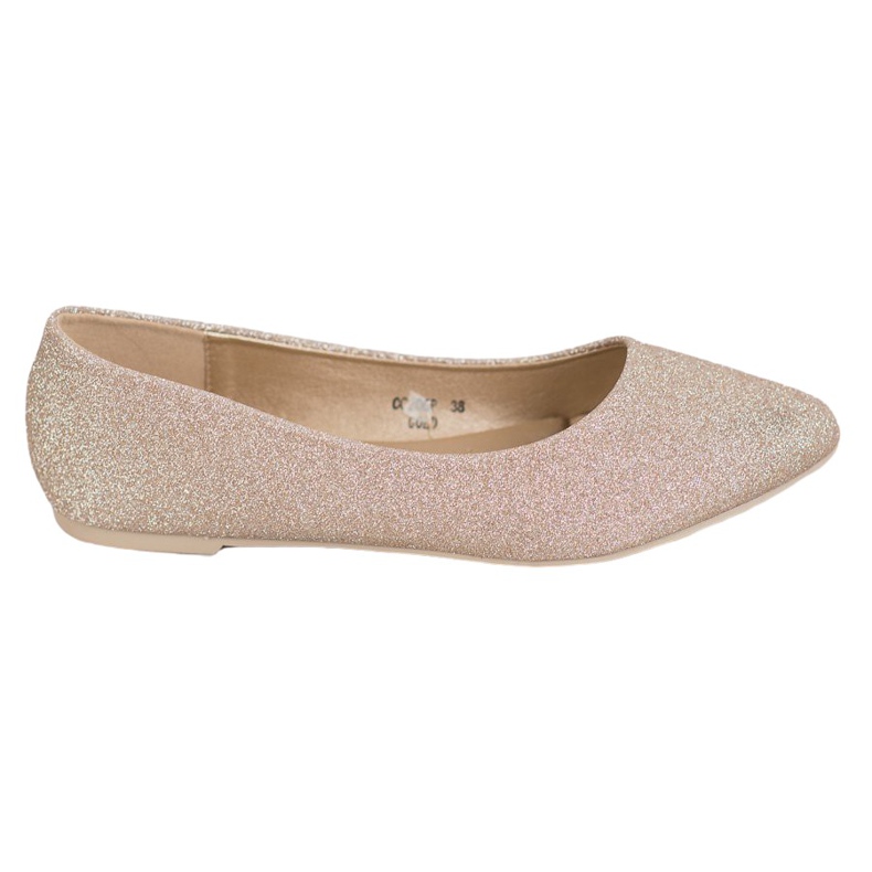 Seastar Glitter ballerinas golden