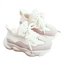 Christmas Fish Children's Sport Shoes Lace-up Suede White Volema Christmas Fish Children's Sport Shoes Lace-up Suede White Volema