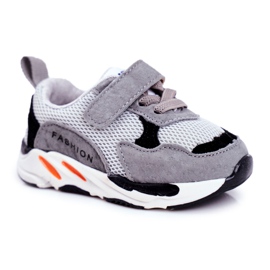 Apawwa Sport Children's Shoes with Velcro Gray Yetto grey