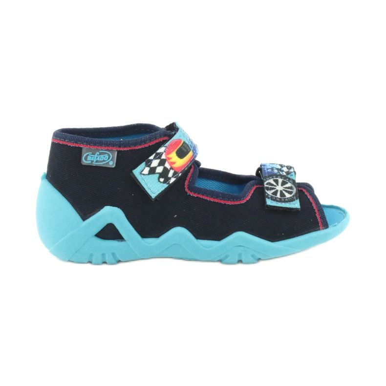 Befado children's shoes 250P095 navy blue blue