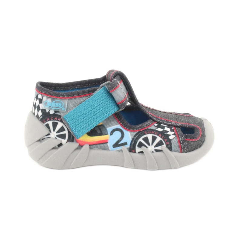 Befado children's shoes 190P096 grey multicolored