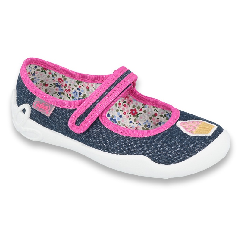 Befado children's shoes 114X398 navy blue multicolored pink Befado children's shoes 114X398 navy blue multicolored pink