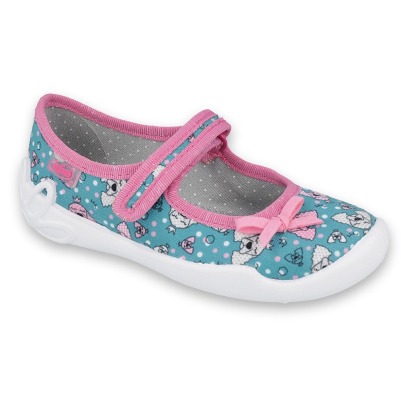 Befado children's shoes 114X415 blue pink