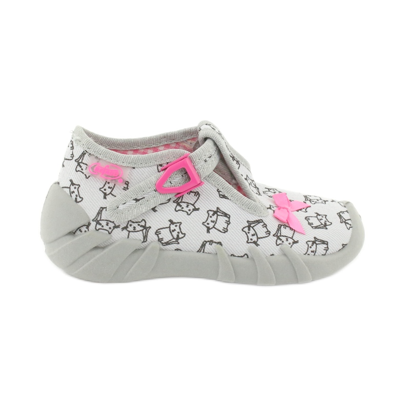 Befado children's shoes 110P377 pink grey
