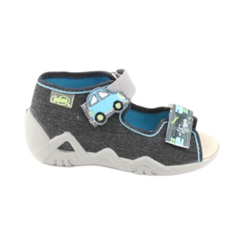 Befado yellow children's shoes 350P012 grey