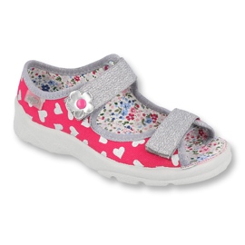 Befado children's shoes 969X147 pink grey
