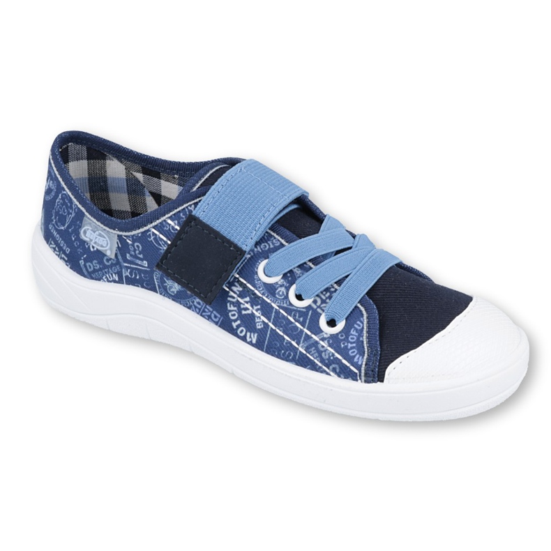 Befado children's shoes 251Y132 navy blue blue multicolored