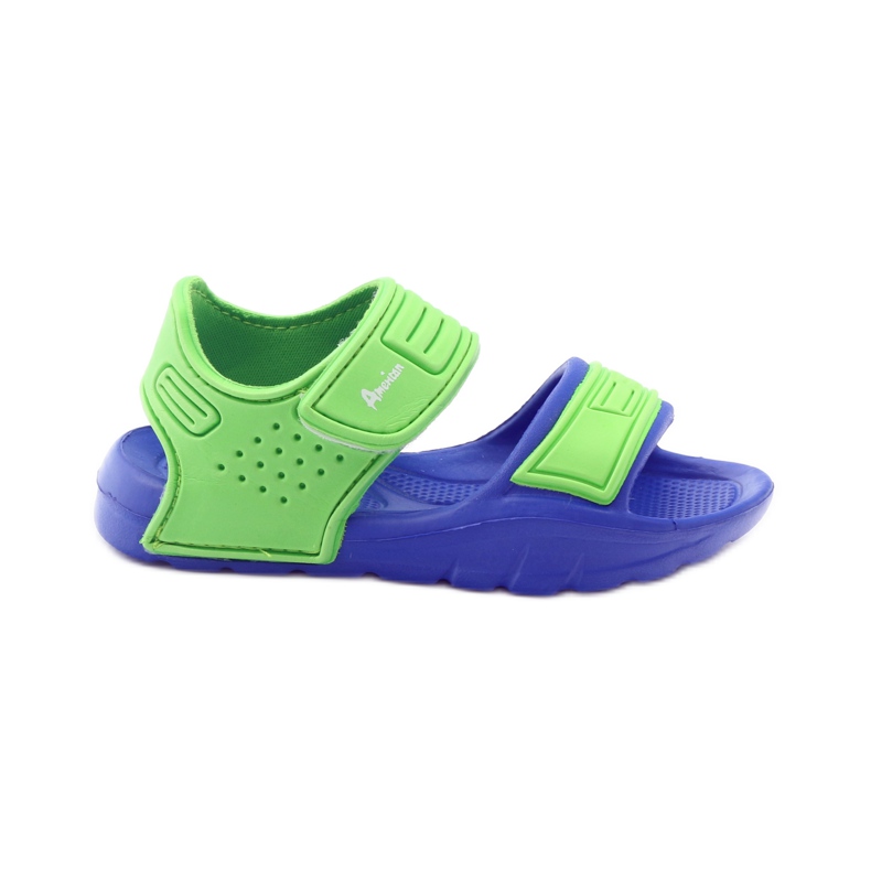 American Club sandals for water blue green