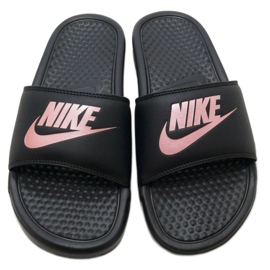 Nike benassi shop black pink