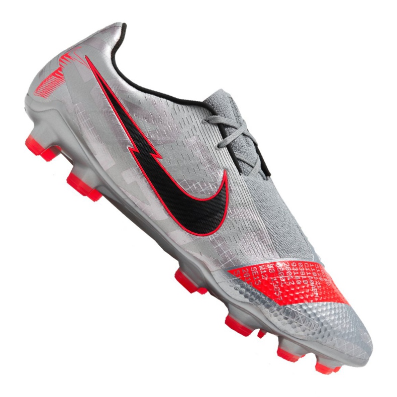 Nike Phantom Vnm Elite Fg M AO7540-906 soccer shoes silver grey