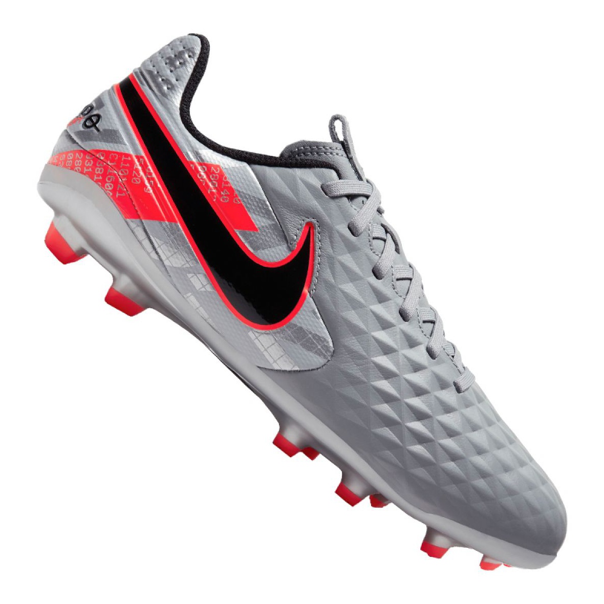 Nike Legend Academy Mg Jr AT5732-906 soccer shoes multicolored silver