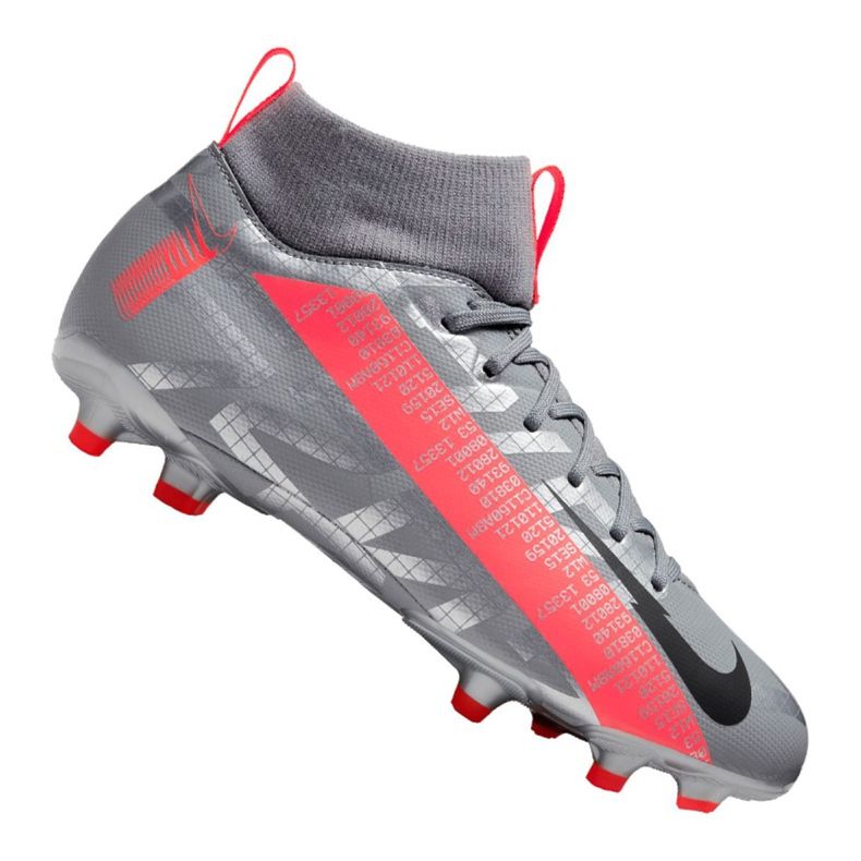 Nike Superfly 7 Academy Mg Jr AT8120-906 football shoes multicolored silver