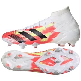 Adidas Predator Dracon 20.1 Fg M EG1599 football boots multicolored white Adidas Predator Dracon 20.1 Fg M EG1599 football boots multicolored white