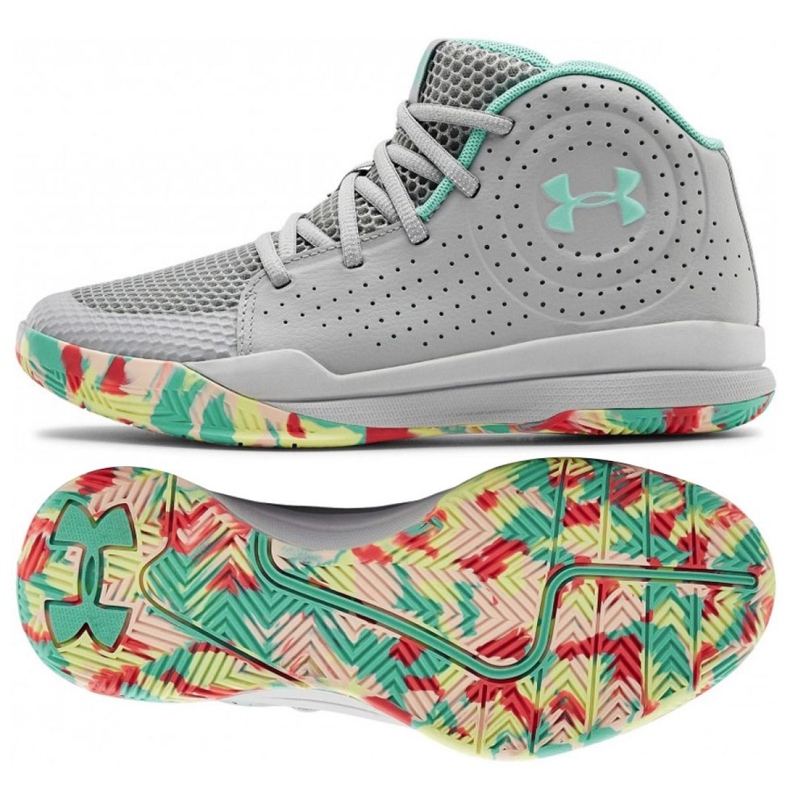 Under Armour Under Armor Gs Jet 2019 Jr. 3022121-102 multicolored grey